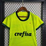 Camisa Palmeiras Home 23/24 Feminina - Verde Neon 