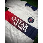 Conjunto Infantil PSG Away Branca 2023/24