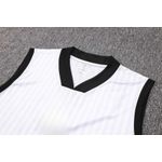 Conjunto Treino Regata + Short Flamengo 22/23 - Branca Listrada