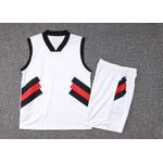 Conjunto Treino Regata + Short Flamengo 22/23 - Branca Listrada