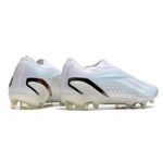 (DEFEITO) Chuteira Campo Adidas (FG) - Branca/Furta-Cor