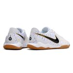 Chuteira Futsal Nike Tiempo Legend 10 Academy (IC) - Branca e Dourada