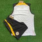 Conjunto Treino Regata + Short Chelsea 2024/25 - Branco