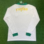 Camisa Palmeiras AWAY II 24/25 Manga Longa - Branca - Torcedor Masculina