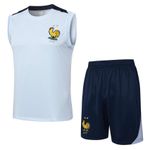 Conjunto Treino Seleção França 24/25 Regata + Short - Azul Claro