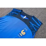 Conjunto Treino Regata + Short França 23/24 - Azul