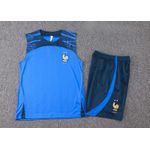 Conjunto Treino Regata + Short França 23/24 - Azul