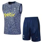 CONJUNTO TREINO TOTTENHAM REGATA + SHORT 2023/24 (SILK HOLGRAFICO)