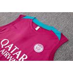 Conjunto Treino Regata + Short Psg 2024/25 - Roxo (detalhes Azul) 