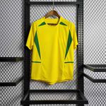 Camisa Retrô Seleção Brasileira Home I 2002 - Copa Do Mundo