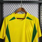 Camisa Retrô Seleção Brasileira Home I 2002 - Copa Do Mundo