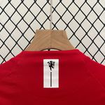 Conjunto Infantil Manchester United Home I Retrô 07/08