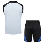 Conjunto Treino Regata + Short Barcelona 22/23 - Cinza