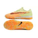 Chuteira Society Nike Phantom (TF) - Verde com Laranja