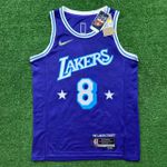 NBA Los Angeles Lakers #8 - 75 ANOS - Roxa
