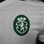 Camisa Sporting Lisbon Away II 24/25 - Jogador Masculino - Branca