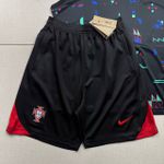 Conjunto Treino Regata E Short Portugal 2024/25 - Preto