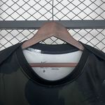 Camisa Corinthians Pré-Jogo 25/26 - Preta - Torcedor Masculina (Forma Mais Justa)