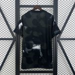 Camisa Corinthians Pré-Jogo 25/26 - Preta - Torcedor Masculina (Forma Mais Justa)