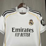 Camisa Real Madrid Home I 25/26 - Branca - Torcedor Masculina