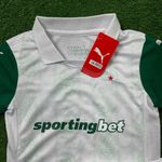 Kit Infantil Palmeiras Away II 25/26 - Branco/Branco