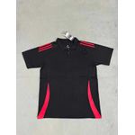  Camisa Polo Internacional 25/26 - Preta - Masculina - Bordada