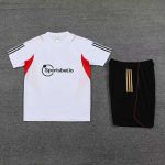 Conjunto Treino Camisa + Short "Soberano" 23/24 - Branco/preto