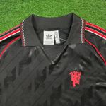  Camisa Manchester United Lifestyler 24/25 - Preto - Torcedor Masculina