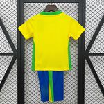 Conjunto Infantil Seleção Brasil 25/26 