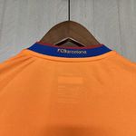 Camisa Retrô Barcelona Away II 06/07 - Laranja - Masculina