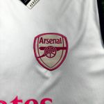 Conjunto Treino Regata + Short Arsenal 2023/24 - Branco/Azul/Rosa