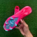 Chuteira Campo Nike Air Zoom Mercurial Vapor 16 Elite (FG) – Rosa/Azul