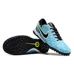 Chuteira Society Nike Tiempo Legend 10 Academy (TF) – Azul Claro/Preta