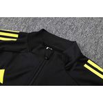 Conjunto Agasalho Zíper Completo Manchester United - 25/26 - Preto