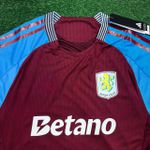(DEFEITO) Camisa Home I 24/25 - Jogador Masculina - Vermelha/azul 