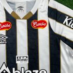 (DEFEITO) Camisa Away Ii 24/25 - Branca - Torcedor Masculina (patrocínios)