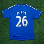 Camisa Retrô Chelsea Home I 12/13 Terry #26 - Azul - Masculina