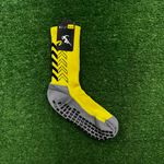 Meia Antiderrapante Esportiva Klv - Amarelo