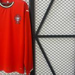 Camisa Portugal Home I 2025 de Manga Longa - Torcedor Masculina 