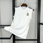 Regata Real Madrid 25/26 Torcedor Masculina - Branca