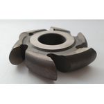Fresa Para Canal Redondo 100mm X 25mm 6 Asas Em Aço Fepam 