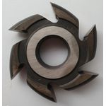 Fresa Para Canal Redondo 100mm X 25mm 6 Asas Em Aço Fepam 