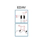Disco de serra circular 350 mm X 32 dentes (dentes de camelo) F.30 ED /AV-BR Fepam