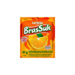 Refresco em Pó Brassuk Laranja 20g - 15x20g