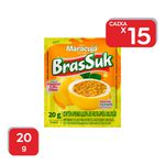 Refresco em Pó Brassuk Maracujá 20g - 15x20g