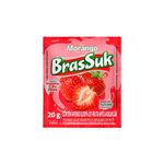 Refresco em Pó Brassuk Morango 20g - 15x20g