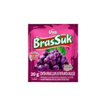Refresco em Pó Brassuk Uva 20g - 15x20g