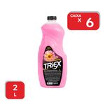 Amaciante de Roupas Triex Max Pink 2L - 6x2L