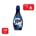 Amaciante de Roupas Ypê Intenso Azul - 6x1,8L