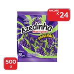 Bala Icekiss Mastigável Azedinha Uva 500g - 24x500g